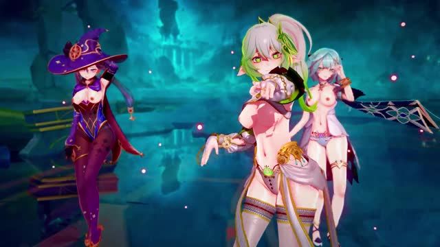 《原神》莫娜同人：占星术士的湿身诱惑